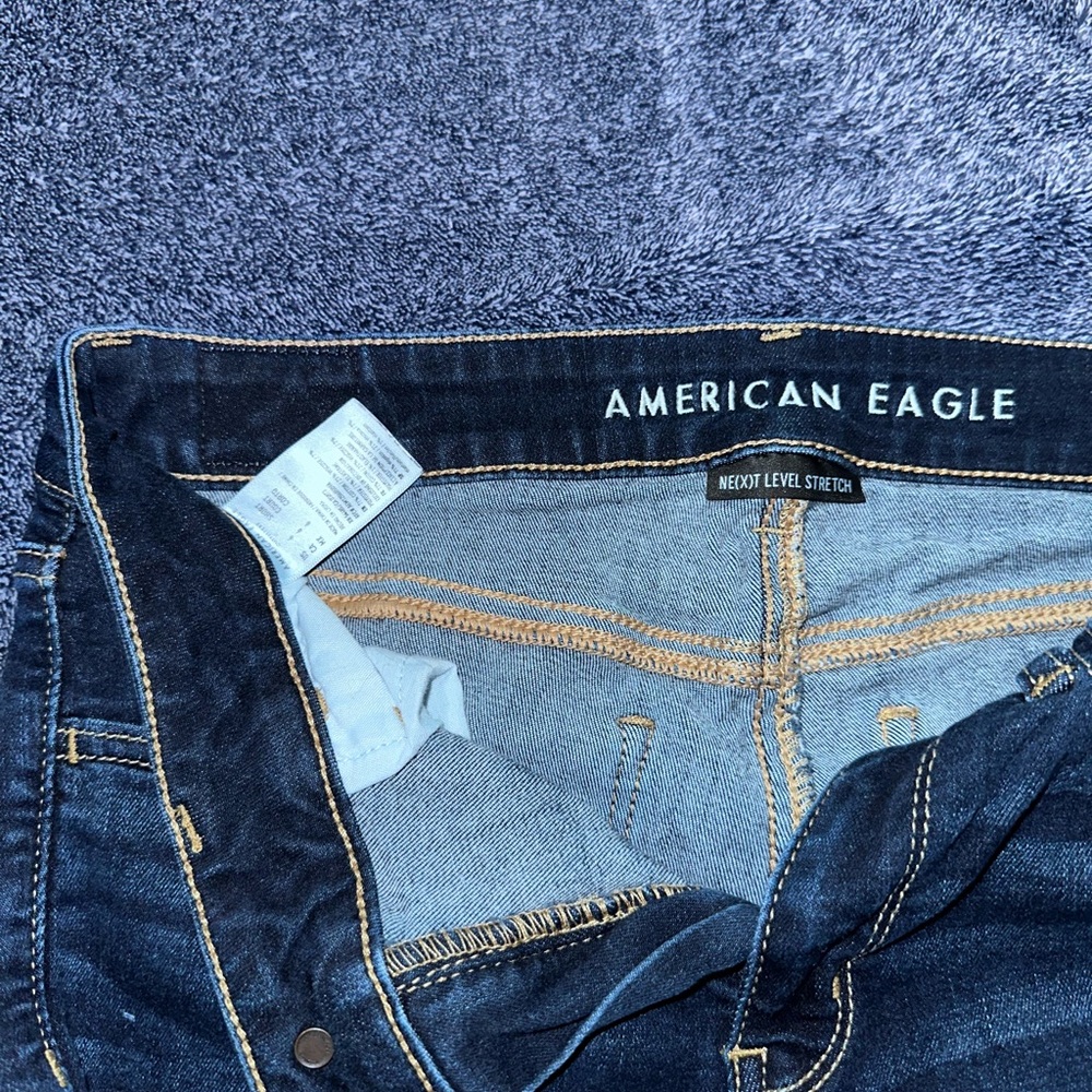 American Eagle Blue Women's Jeans - Picture 3 of 3